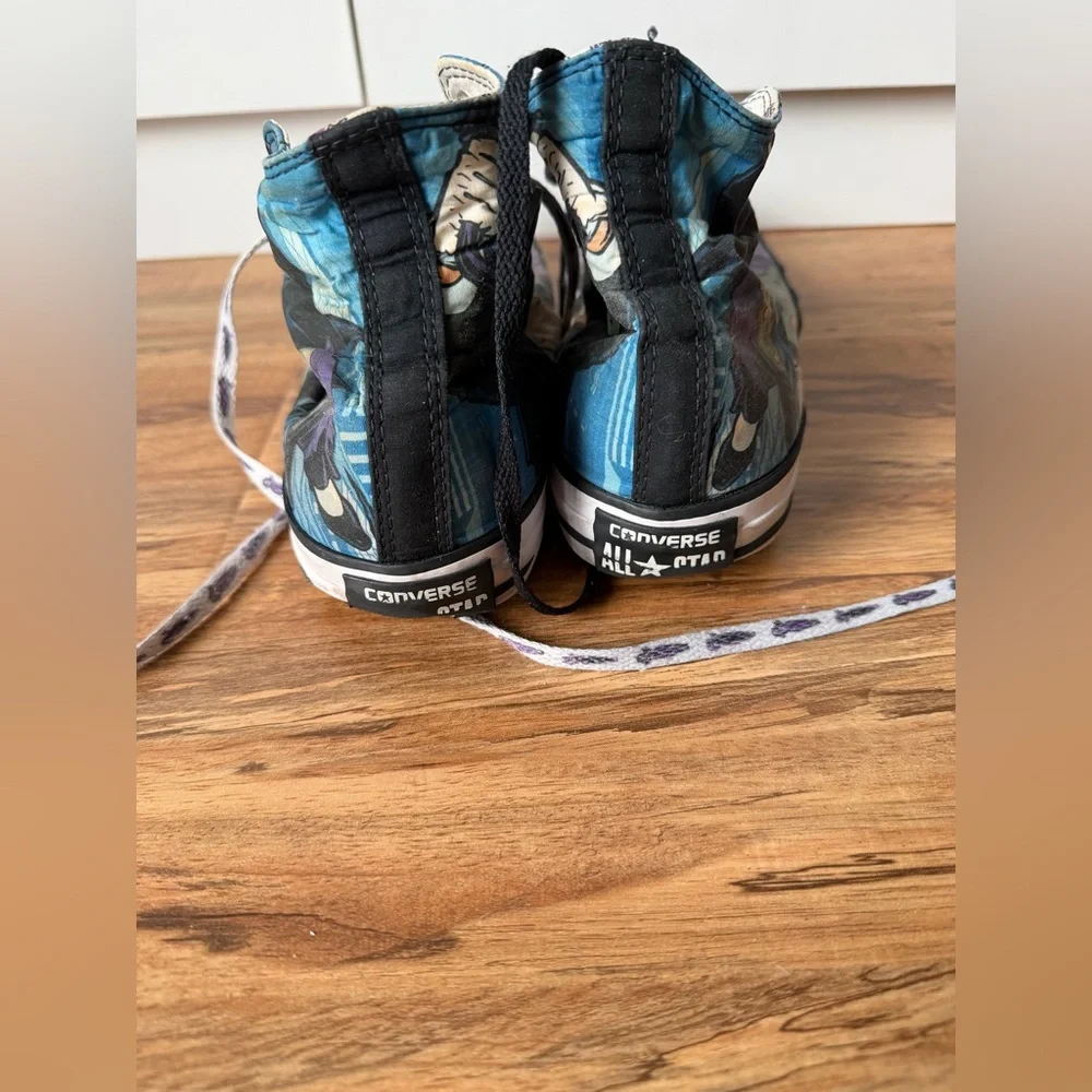 Converse Men’s Chuck Taylor Allstar Batman Penguin High Top Sneakers Size 8 - Picture 6 of 14